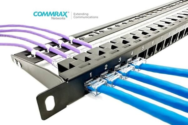 48 Port High Density CAT5E Unshielded Patch Panel - 1U
